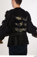  Photos Man in Historical Dress 21 16th century Black suit Historical Clothing black jacket upper body 0001.jpg